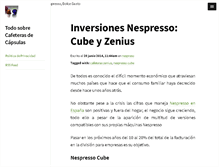 Tablet Screenshot of cafeteras-express.com